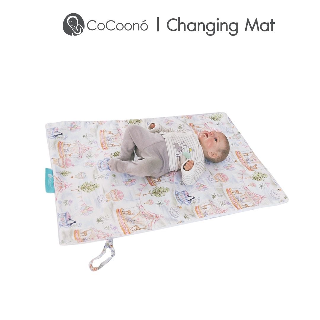 Portable diaper changing mat