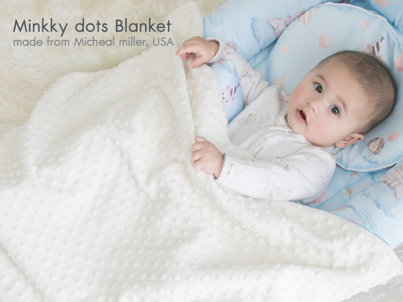 A Minky Blanket is warm and soft, which can help prevent Moro reflex